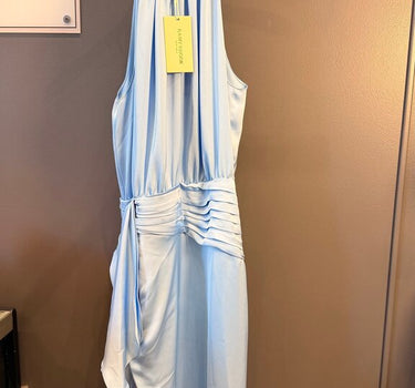 NWT Light Blue Halter Dress