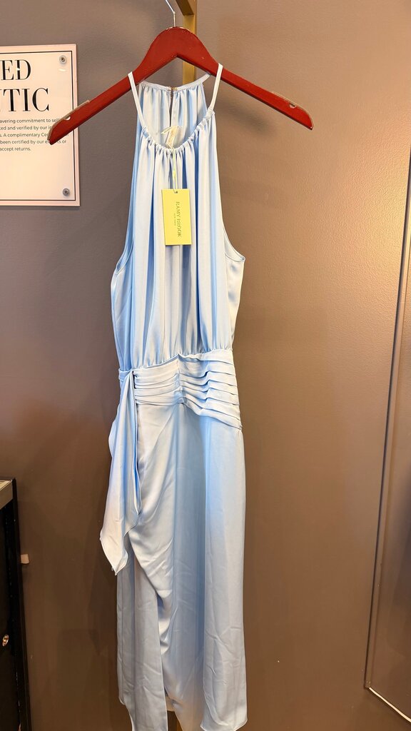 NWT Light Blue Halter Dress