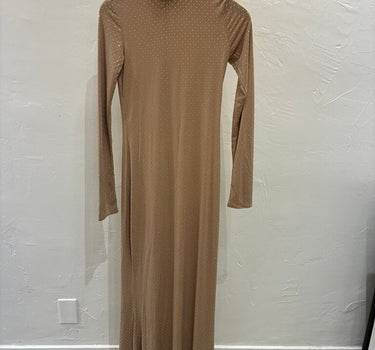 Mumu Rhinestone maxi l/s dress