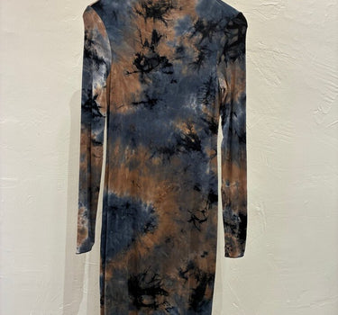 DISSH Tie Dye Maxi l/s Dress