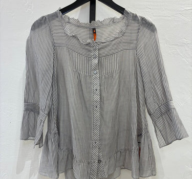 Cop Copine Striped Button Down