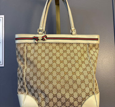 Gucci Monogram Tote Bag