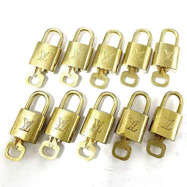 Louis Vuitton Cadenas Bag Charm Gold-plated