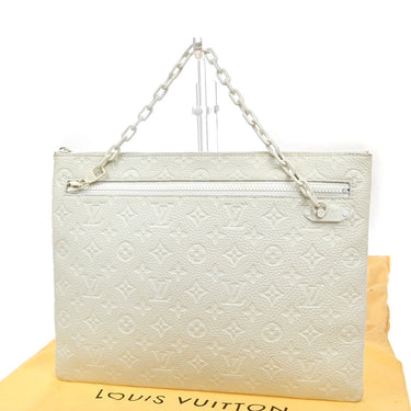 Louis Vuitton Pochette A4 Monogram Taurillon Leather