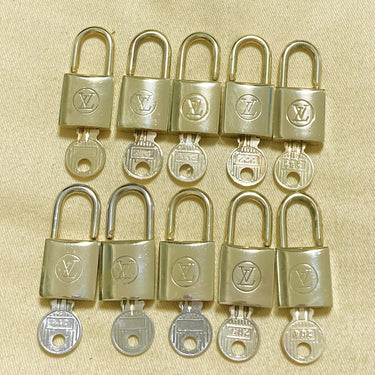 Louis Vuitton Cadenas Bag Charm Gold-plated