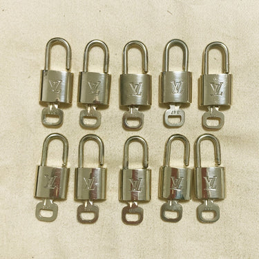 Louis Vuitton Cadenas Bag Charm Gold-plated