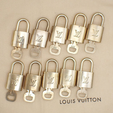 Louis Vuitton Cadenas Bag Charm Gold-plated