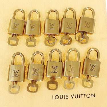 Louis Vuitton Cadenas Bag Charm Gold-plated