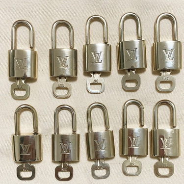Louis Vuitton Cadenas Bag Charm Gold-plated