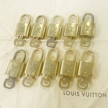 Louis Vuitton Cadenas Bag Charm Gold-plated
