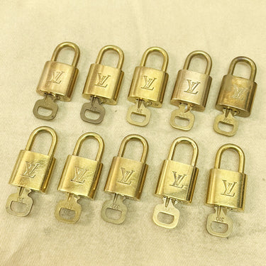 Louis Vuitton Cadenas Bag Charm Gold-plated