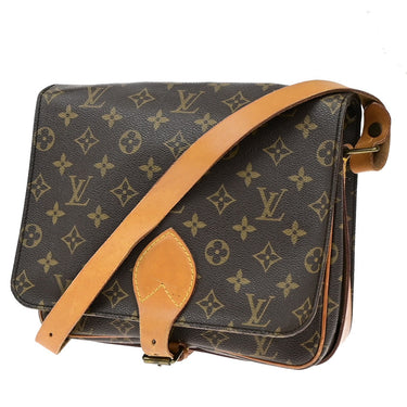 Louis Vuitton Cartouchiere Handbag Monogram Canvas