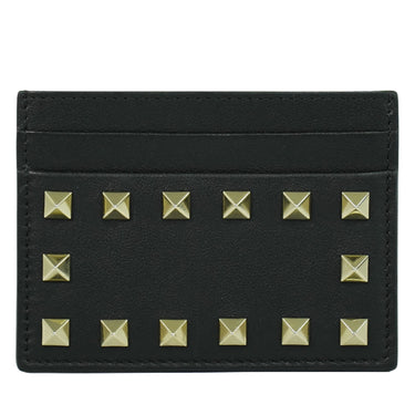 Valentino Garavani Rockstud Card Holder Leather