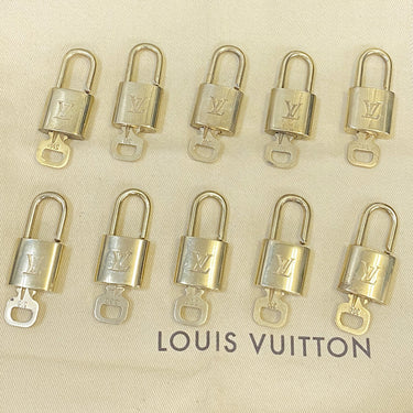Louis Vuitton Cadenas Bag Charm Gold-plated