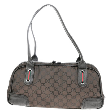 Gucci Princy Boston Bag Nylon Leather