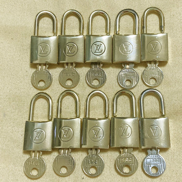 Louis Vuitton Cadenas Bag Charm Gold-plated