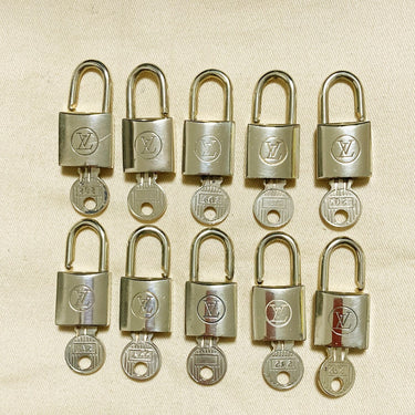 Louis Vuitton Cadenas Bag Charm Gold-plated
