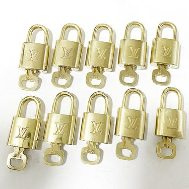 Louis Vuitton Cadenas Bag Charm Gold-plated