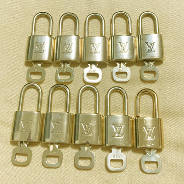 Louis Vuitton Cadenas Bag Charm Metal with Enamel