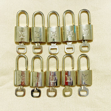 Louis Vuitton Cadenas Bag Charm Gold-plated