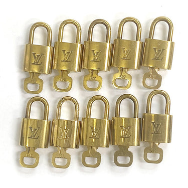 Louis Vuitton Cadenas Bag Charm Gold-plated