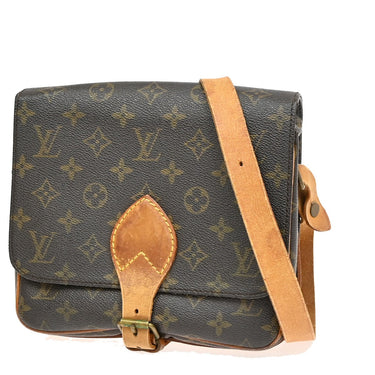 Louis Vuitton Cartouchiere Handbag Monogram Canvas