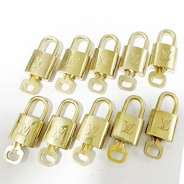 Louis Vuitton Cadenas Bag Charm Gold-plated