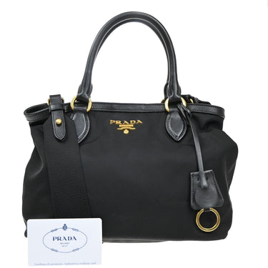 Prada Convertibe Zip tote Tessuto
