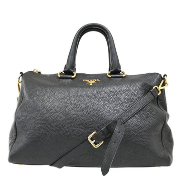 Prada Shoulder Strap Printed Saffiano Leather