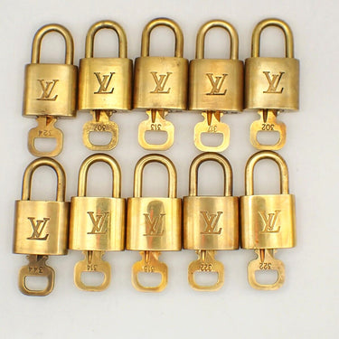 Louis Vuitton Cadenas Bag Charm Gold-plated