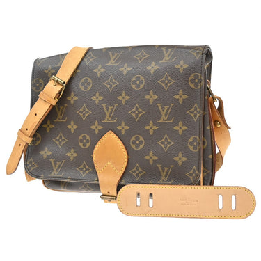 Louis Vuitton Cartouchiere Handbag Monogram Canvas