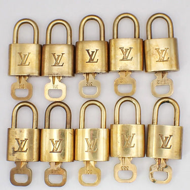 Louis Vuitton Cadenas Bag Charm Gold-plated
