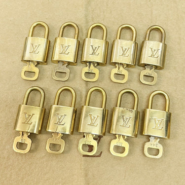 Louis Vuitton Cadenas Bag Charm Gold-plated