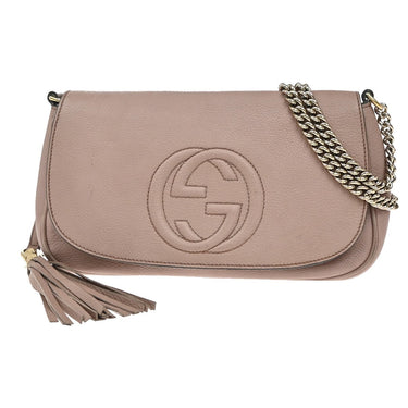 Gucci Soho Chain Crossbody Bag Leather