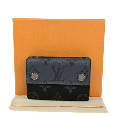 Louis Vuitton Discovery Wallet Reverse Monogram Eclipse Canvas