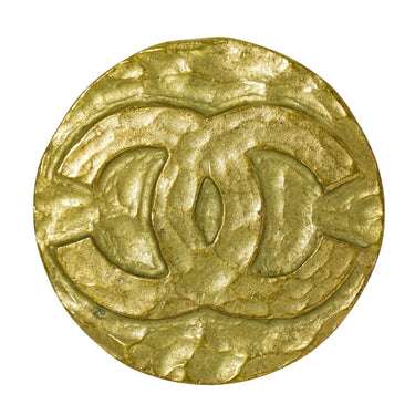 Chanel CC Brooch Metal
