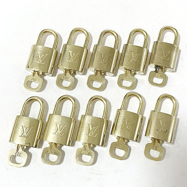 Louis Vuitton Cadenas Bag Charm Gold-plated