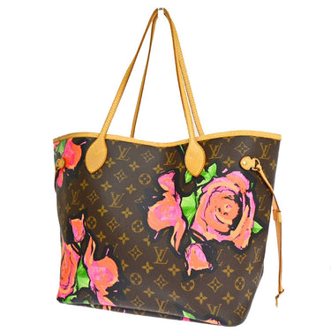 Louis Vuitton Neverfull Tote Limited Edition Monogram Roses