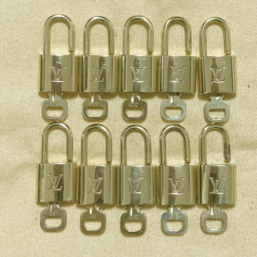Louis Vuitton Cadenas Bag Charm Gold-plated