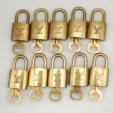 Louis Vuitton Cadenas Bag Charm Gold-plated