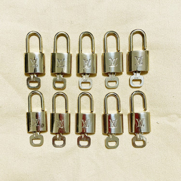 Louis Vuitton Cadenas Bag Charm Gold-plated