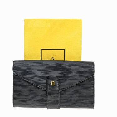 Fendi Vintage Coin Purse with Strap Epi leather