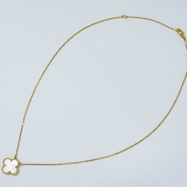 Van Cleef & Arpels Vintage Alhambra Pendant Necklace 18K Yellow Gold