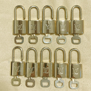 Louis Vuitton Cadenas Bag Charm Gold-plated