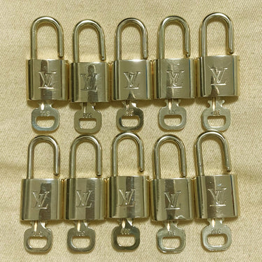Louis Vuitton Cadenas Bag Charm Gold-plated