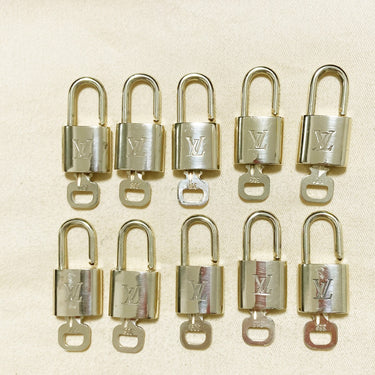 Louis Vuitton Cadenas Bag Charm Gold-plated
