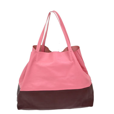 Celine Horizontal Bi-Cabas Tote Leather
