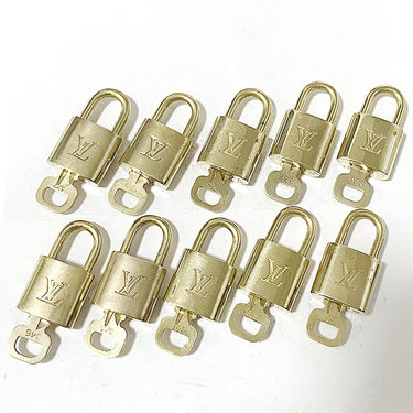 Louis Vuitton Cadenas Bag Charm Gold-plated