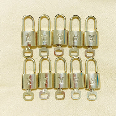 Louis Vuitton Cadenas Bag Charm Gold-plated