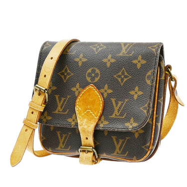 Louis Vuitton Cartouchiere Handbag Monogram Canvas